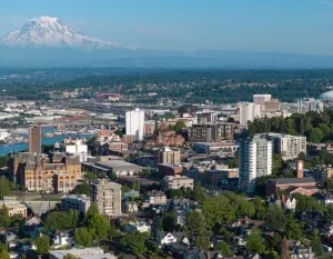 Tacoma Washington Aerial, June 2025.jpg in Tacoma Scavenger Hunt, WA