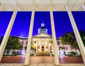 Tallahassee, Florida, Usa At The Historic Florida State Capitol Building. in Tallahassee Scavenger Hunt, FL
