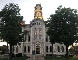 Parker County Courthouse Weatherford Texas.webp in Weatherford Scavenger Hunt, TX