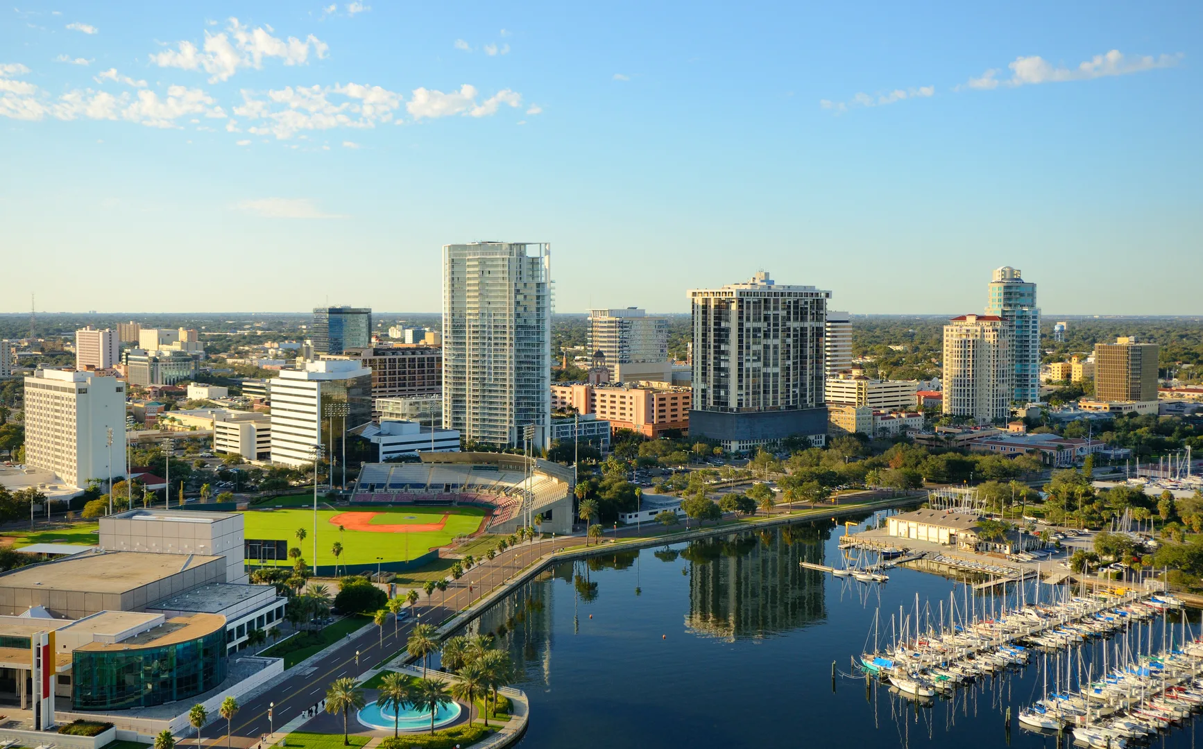 Skyline Of St. Petersburg, Florida in St. Petersburg Scavenger Hunt