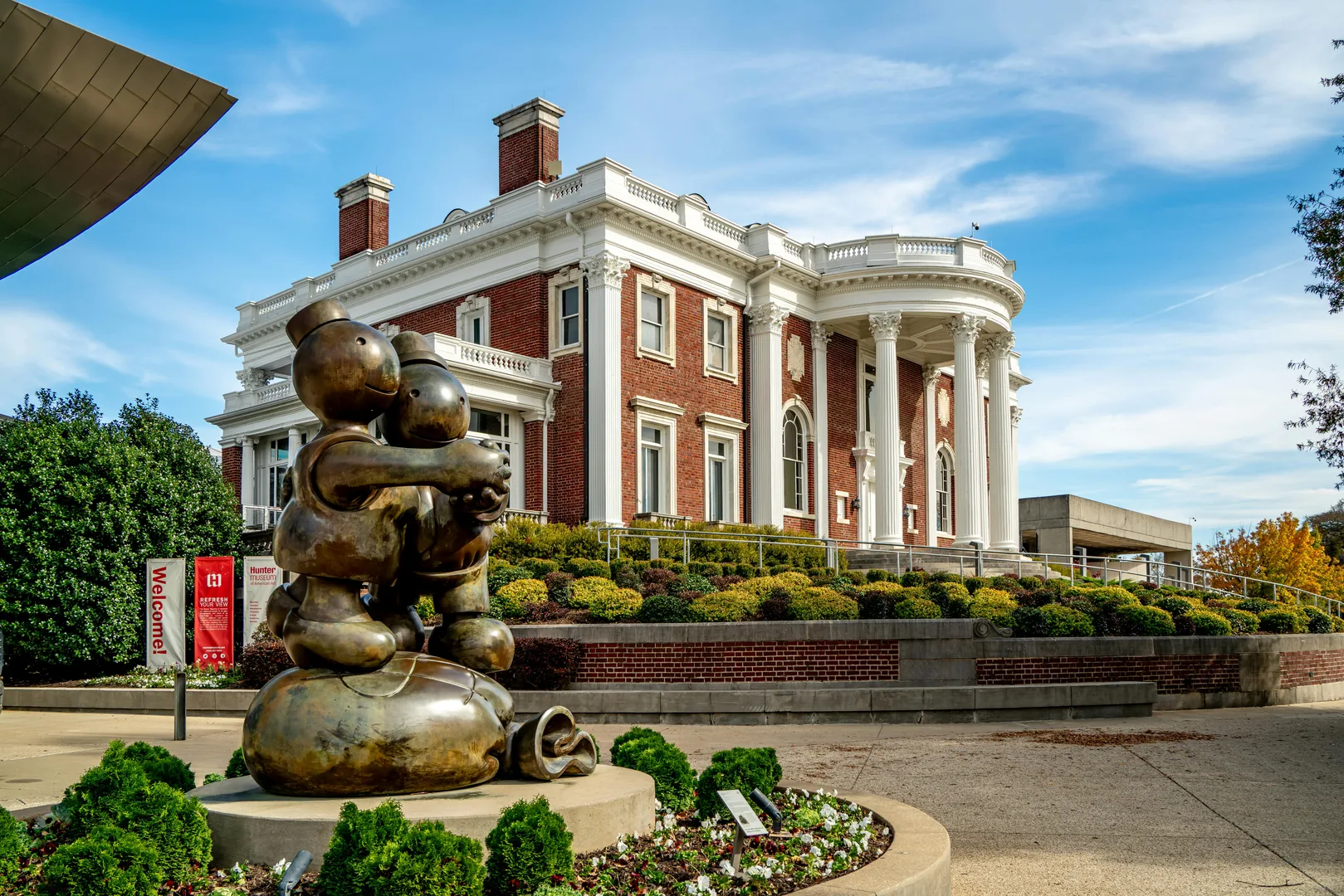 Historic Hunter Museum of American Art and sculpture, Chattanooga, TN. in Chattanooga Scavenger Hunt