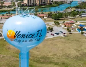 Venice Florida Water Tower View.png in Venice Florida Scavenger Hunt