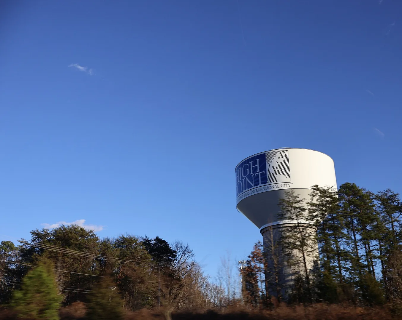 High Point Water Tower.jpg in High Point Scavenger Hunt, NC