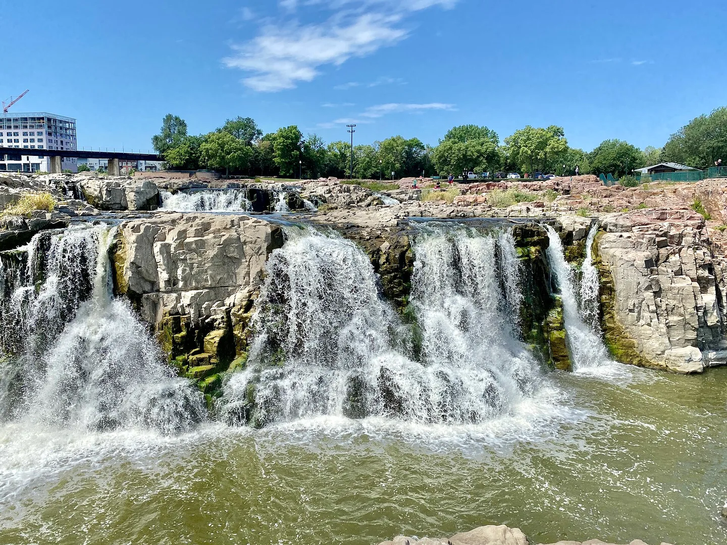 Falls of the Big Sioux River, Falls Park, Sioux Falls, SD.jpg in Sioux Falls Scavenger Hunt, SD