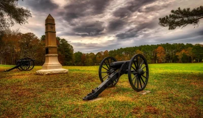 Chickamauga Battlefield in Chickamauga Scavenger Hunt