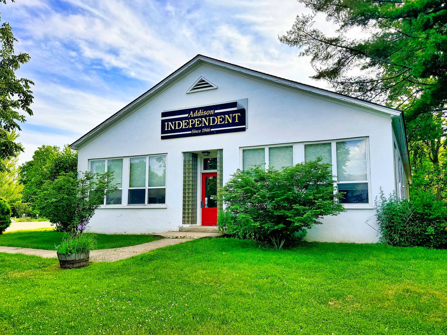 The Addison County Independent (or Addison Independent) newspaper office in Middlebury, Vermont.jpg in Middlebury Scavenger Hunt, VT