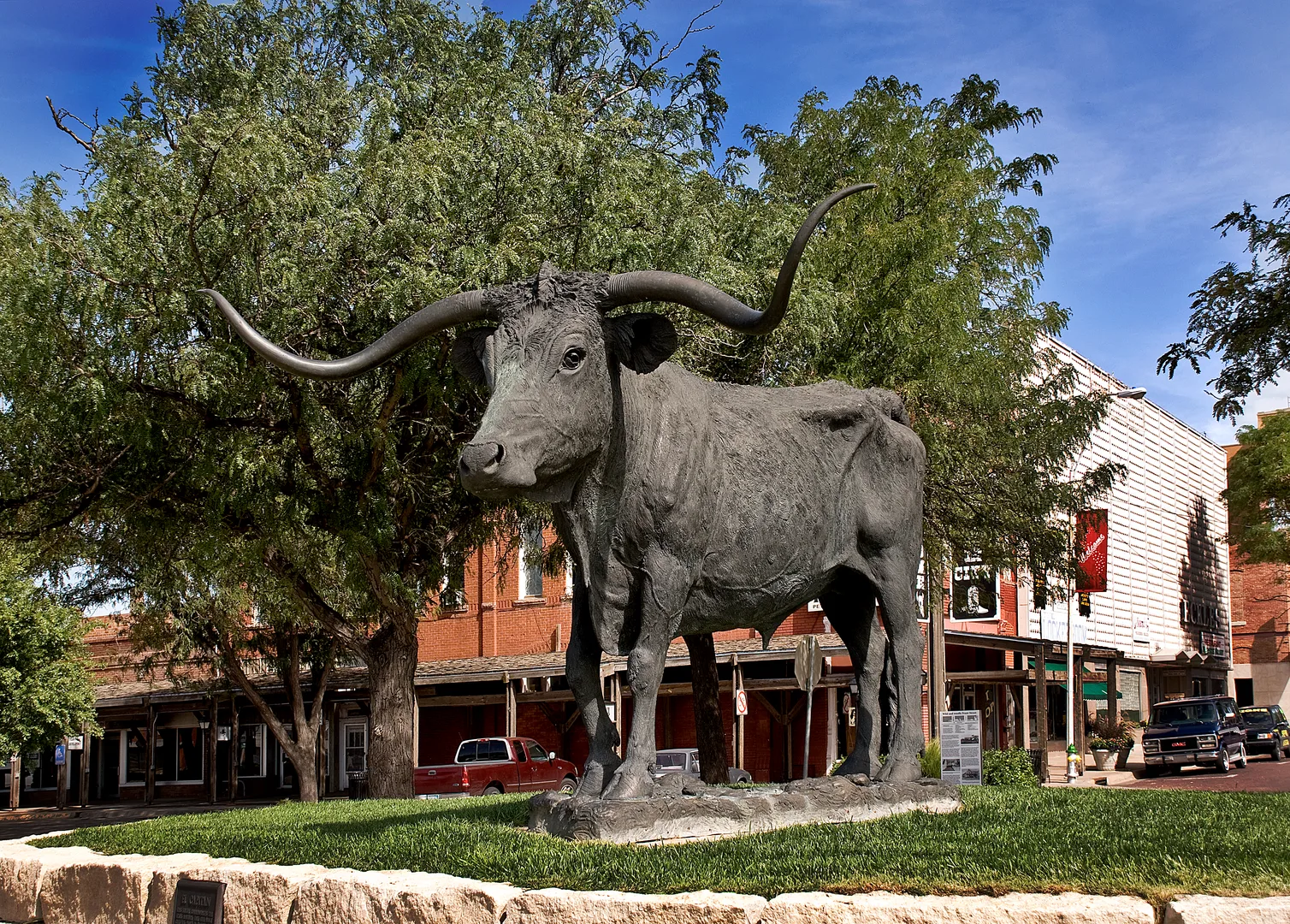 Dodge City Longhorn.jpg in Dodge City Scavenger Hunt, KS