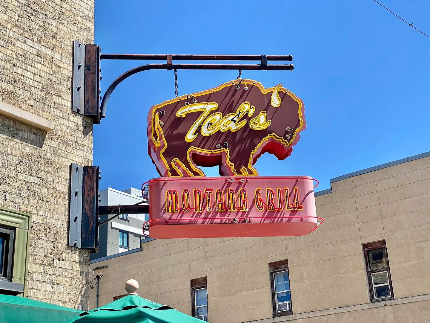 Ted’s Montana Grill Sign, Main Street and Willson Avenue, Bozeman, MT - 53770449448.jpg in Bozeman Scavenger Hunt, MT
